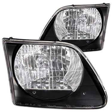 Imagem de Anzo USA 111083 Ford F-150 Conjunto de farol preto - (vendido em pares)