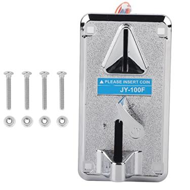 Imagem de Seletor de moeda de CPU avançado Classificador de aceitador Mecanismo de moeda de alta precisão para máquinas de jogos de fliperama Construção de metal plástico durável 124 mm x