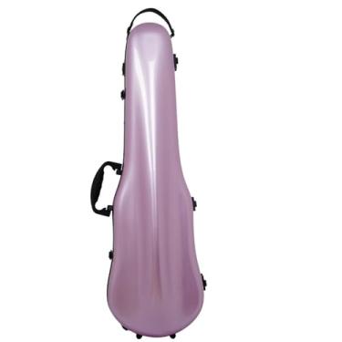 Imagem de Estojo Para Violino Em Poliéster PC 3/4 4/4 Estojo Para Violino 1,5 Kg Estojo para instrumento de violino(Pink)