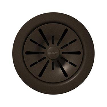 Imagem de Elkay Dreno perfeito de quartzo, 3-1/2", flange descartável de polímero com coador de cesta removível e rolha de borracha mocha