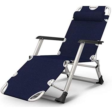 Imagem de Espreguiçadeira de jardim, espreguiçadeira, gravidade zero, espreguiçadeira, dobrável, área externa, praia, gramado, acampamento, portátil, com suporte para travesseiro de pescoço 200 kg (cor com