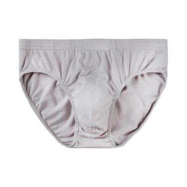 Imagem de Cuecas Masculinas plus Size 100% Algodão Respirável Confortáveis Linge