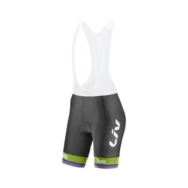 Imagem de Calções de Ciclismo MTB Femininos - Verão, 19D Gel Pad, Calças Justas 