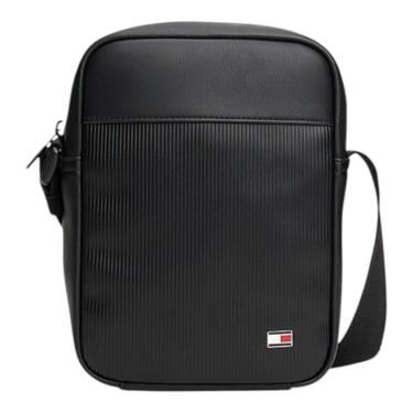 Imagem de Bolsa Shoulder Bag Tommy Hilfiger Flag Mini 2,15L Preto-Masculino