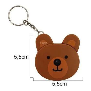 Imagem de Fita Métrica Chaveiro Bichinho Urso - Universal