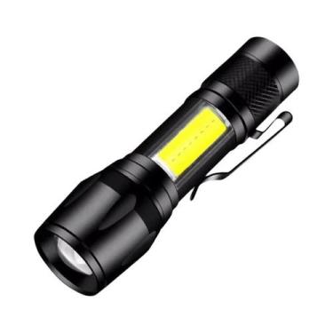 Imagem de Lanterna LED Super Brilhante Recarregável USB À Prova D'Água De Longo 