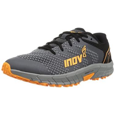 Imagem de INOV8 Tênis masculino Parkclaw 260 Knit Trail-Runners, Cinza/preto/amarelo, 41