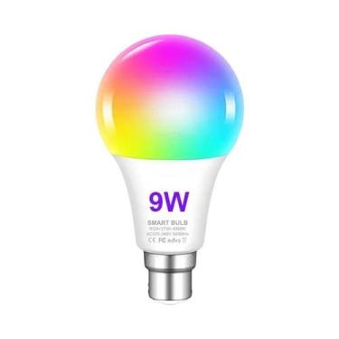 Imagem de Lâmpada LED Inteligente B22 Tuya Bluetooth Com Mudança De Cor, Reguláv