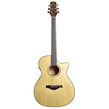 Imagem de Violao phx j.white western100 eq aço ah-cg100 natural satin
