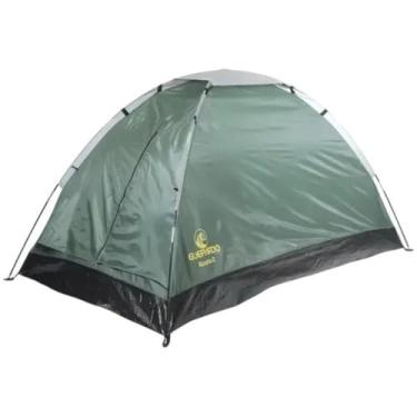 Imagem de Barraca Kolala 2 Pessoas, Camping e Trilhas, 200x120x100 cm, 1,1 kg, Poliéster 170T, Verde, Proteção UV, Varetas Fibra de Vidro, Bolsa de Transporte
