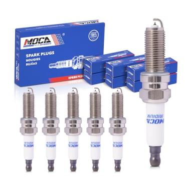 Imagem de MOCA YR7MPP33 Pacote com 6 velas de ignição serve para Mercedes-Benz 2006-2007 C230 2,5L, 2006-2007 C280 3.0L, Dodge 2007-2008 Sprinter 2500 3.5L, para Freightliner 2007-2008 Sprinter Sprinter 2500 3,5L e Mais