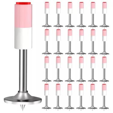 Imagem de Prego Finca Pino Fixação 27MM com Arruela, 250 Prego Pino de Fixação Pregos para Fixar Concreto, Madeira, Tijolo e Pedra, Baixo Ruído, Alta Estabilidade