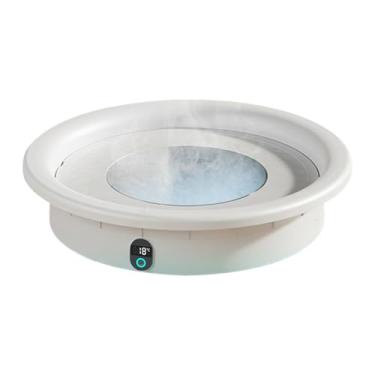 Imagem de Cama aquecida para cães | Almofada térmica de temperatura constante – Capacidade de carga de 15 kg, cama térmica ativada por pressão, para cães pequenos, médios, grandes, filhotes, gatos, inverno