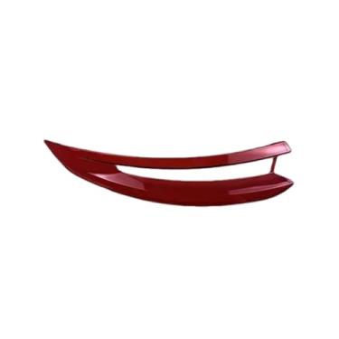 Imagem de compatível com porsche 911 991.2 luz traseira do carro escudo luzes de freio escudo lente da luz traseira substituir auto lâmpada traseira escudo lente capa(Left)