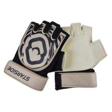 Imagem de Luva de Goleiro Futsal Starside Adulto, Branco, GG, Unissex