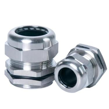 Imagem de ONECMN Conector de prensa de cabos à prova d'água IP68 304 aço inoxidável INOX Cabo métrico M6 M8 M10 M12 M14 M16 M18 para cabo de 3-6,5 mm 4-8 mm (cabo M28Fit 13-18 mm)