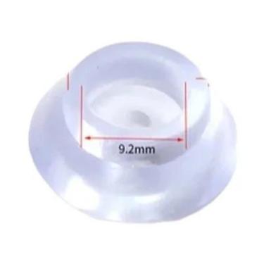 Imagem de Protetores De Pés De Cadeira De Silicone Transparente 50 Peças Antider