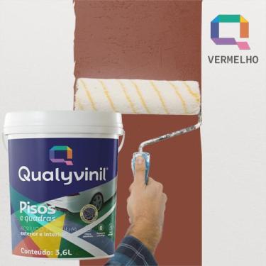 Imagem de Tinta Acrílica Qualyvinil Pinta Piso e Quadras 18l Premium Escolha Cor