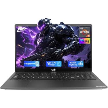 Imagem de NIMO 15.6'' IPS FHD-Laptop, 32GB RAM 1TB SSD Ryzen 5(Beat i5-1135G7, 4 Cores Up to 3.7GHz) Student Computer with 2 Years Warranty, 65W Type-C, Fingerprint, Backlit Keyboard, BT5.2, Numpad