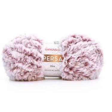 Imagem de Fio Persa Círculo 35 Metros 200 Gramas Cor 3984 Vinho Tinto