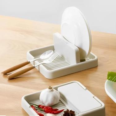 Imagem de Descanso De Panela Suporte Tampas De Panelas Talheres E Acessórios Organizador Porta Tempero Cozinha