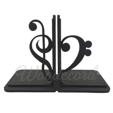 Imagem de Aparador de Livros Música Woodecora