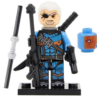 Imagem de Boneco Super Herois E Viloes Hq Cinema Bloco De Montar