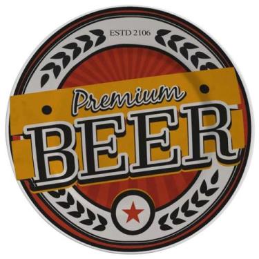 Imagem de Conjunto com 6 Pratos Raso Beer Ø 29cm - Alleanza Cerâmica