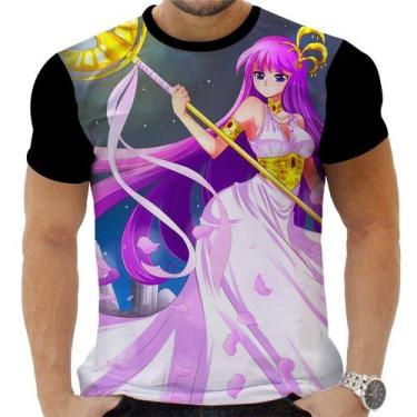 Imagem de Camiseta Camisa Personalizada Anime Cavaleiros do Zodíaco 18 - Zahir S