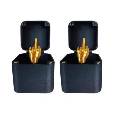 Imagem de Brinquedo De Caixa Surpresa Criativa Com Dedo Do Meio, Decoração De Me