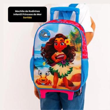 Imagem de Mochila de Rodinhas Infantil Princesa do Mar - Sortida - FIRST