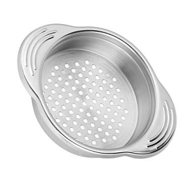 Imagem de Aoresac Escorredor de Lata de Aço Inoxidável, Rápido e Fácil de Drenar água e óleo Com Espremedor de óleo de Lata de Atum, Alça Antiderrapante