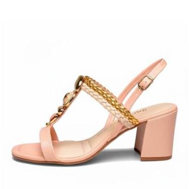 Imagem de Sandalia Dakota Tira Trançada Fina Com Pedraria-Feminino