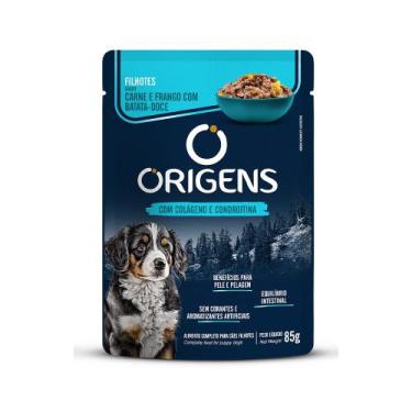 Imagem de Sachê Origens Cão Filhote Carne 85g
