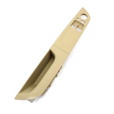 Imagem de Compatível com BMW Série 3 M3 E92 COUPE 320i 330i 335i 2007-2014 Interior Esquerdo Porta do motorista Apoio de braço Janela Interruptor Painel Tampa Maçaneta da porta(Left Beige)