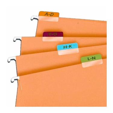 Imagem de Marcador de Páginas Index Tabs Cores 72 unidades