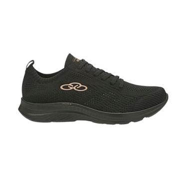 Imagem de Tênis Running Feminino Olympikus 130g Ultraleve Preto, Preto, 39