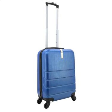 Imagem de Mala de Mão Viagem de Bordo Pequena 10kg Medidas ANAC 55x35x25 em ABS 