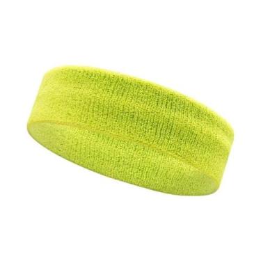 Imagem de Faixa De Suor Unissex Em Tecido Atoalhado Para Tênis, Corrida, Basquet