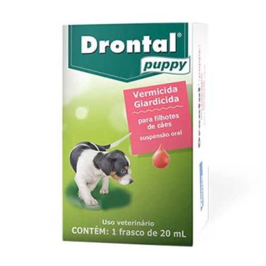 Imagem de Drontal Puppy Vermífugo para Cães Filhotes Elanco 20ml
