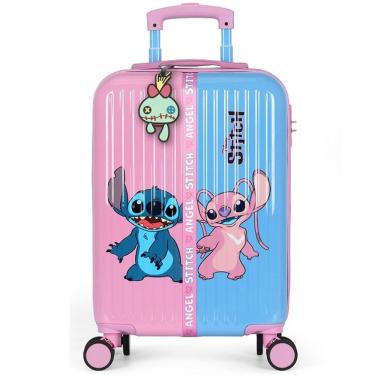 Imagem de Mala de Viagem de Bordo Infantil STITCH e ANGEL Luxcel