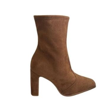 Imagem de Bota Feminina Vizzano 3111.100 Camurca Strech Duo-Feminino