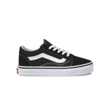 Imagem de Tênis Infantil Vans Old Skool - BLACK/TRUE WHITE-Unissex