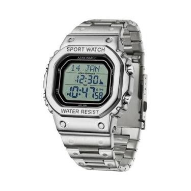 Imagem de Relógio Digital LED À Prova D'Água Masculino SANDA 2172 2173 Multifunc