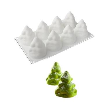 Imagem de Molde De Silicone Para Bolo Em Forma De Árvore De Natal, Molde De Mous