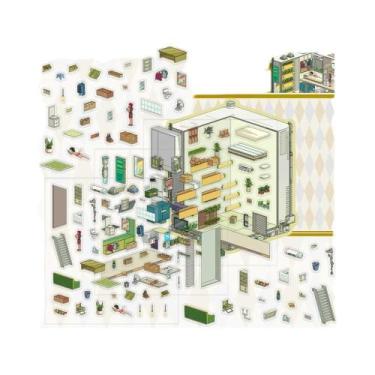 Imagem de Adesivos 3D De Cenário Em Miniatura Cabana Do Dia Do Juízo Final DIY P