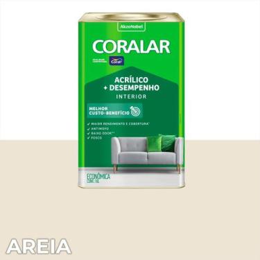 Imagem de Tinta Látex Coralar Anti Mofo Parede 18 Litros, Areia