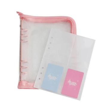 Imagem de Álbum Fichário A5 Com Zíper, Livro De Photocards Kpop Com 10 Folhas, O