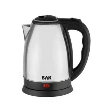 Imagem de Chaleira Jarra Elétrica Bak Inox 1,8L 1500W Ferve Rápido Desligamento 