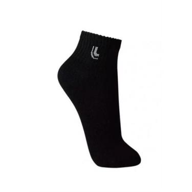 Imagem de Kit com 3 Meias Sport Lupo 3223-089, Preto, 41 a 44